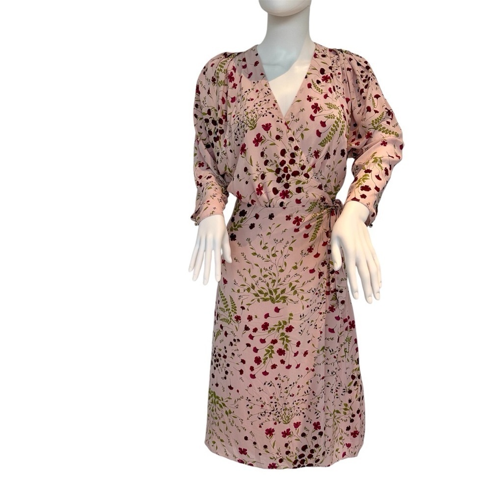 Misa Los Angeles Floral Midi Dress